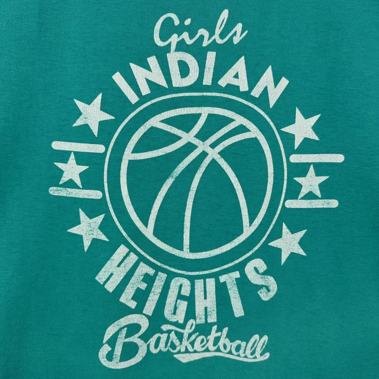 Camiseta Fruit Of The Loom Girls Indian Heights Basketball T-Shirt Single-Stitch – photo 3